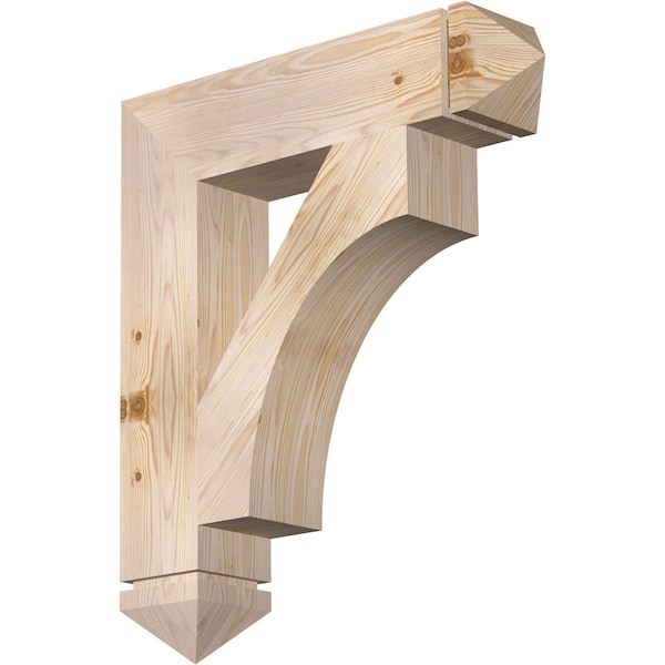 Ekena Millwork Westlake Arts & Crafts Smooth Bracket, Douglas Fir, 5 1/2"W x 26"D x 30"H BKT06X26X30WTL03SDF - main